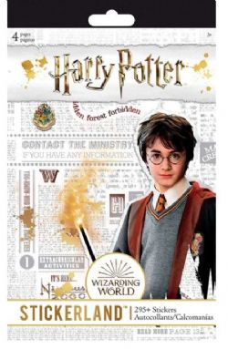 LIVRET D'AUTOCOLLANTS HARRY POTTER RÉCIT DE CHARME - 4 PAGES